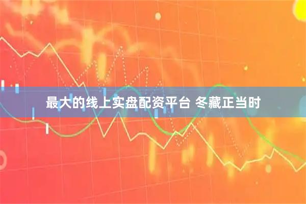 最大的线上实盘配资平台 冬藏正当时